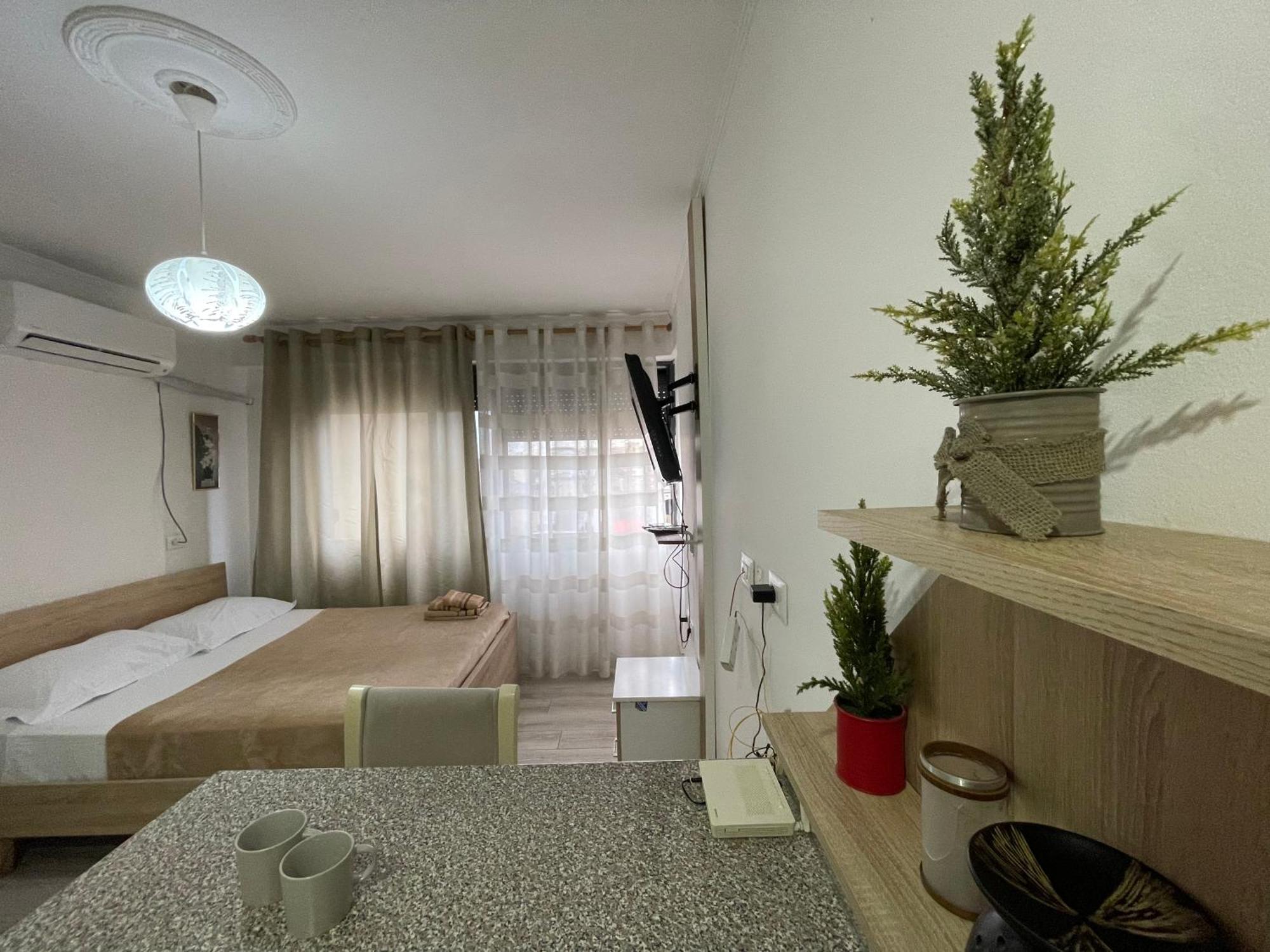 Downtown Modern Studio Apartment Тирана Екстер'єр фото